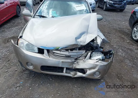 2006 Kia Spectra Ex/Lx/Sx from USA, damaged, VIN KNAFE122665313854